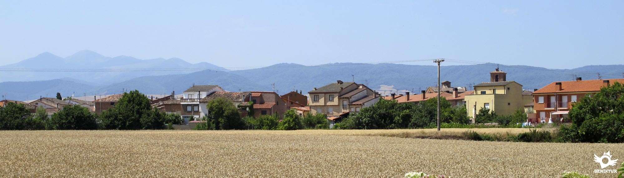 Vista general de Alesanco.
