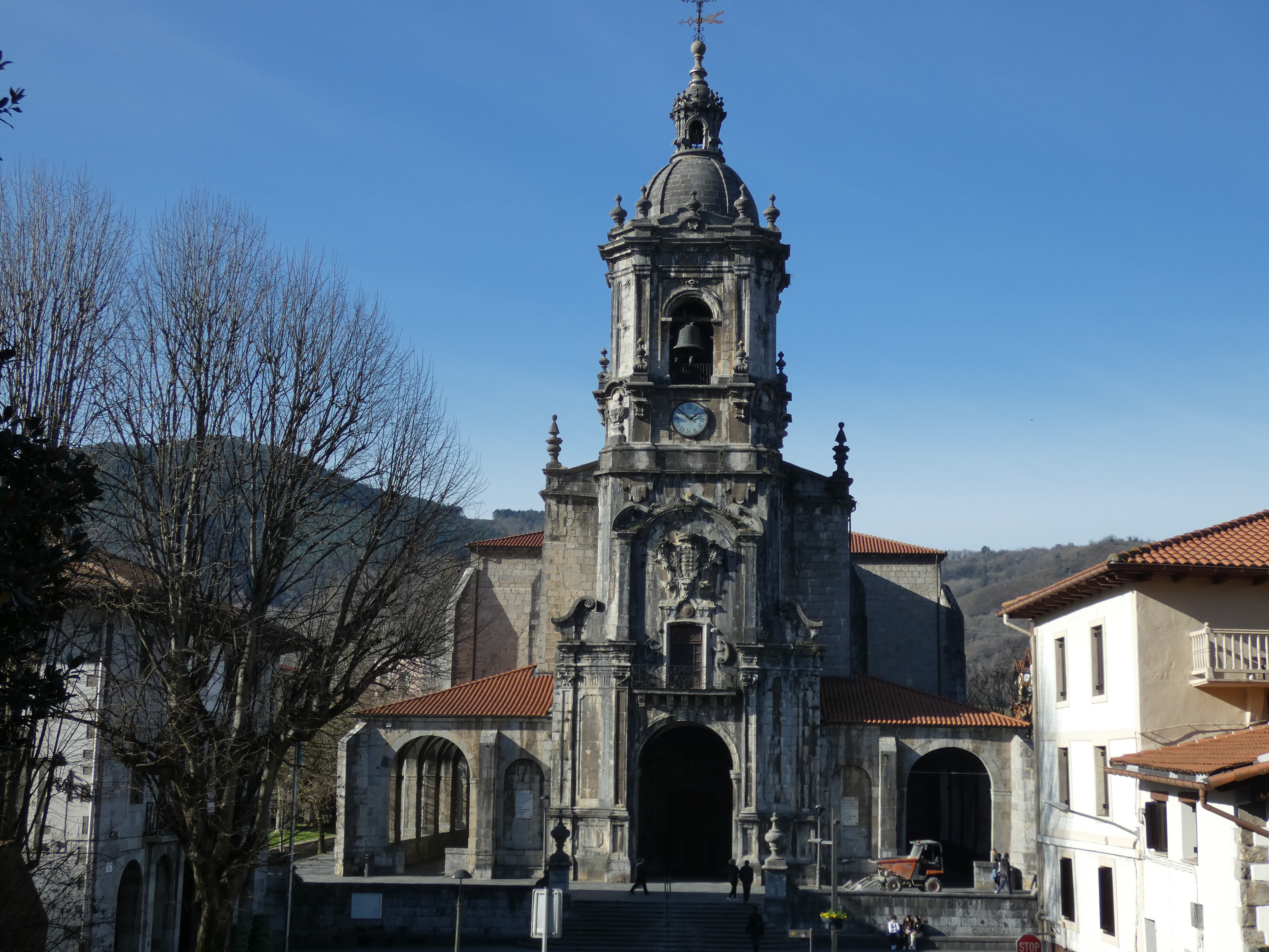Andoain. San Martin Tourskoaren eliza. Luis Mari Zalduaren argazkia.
