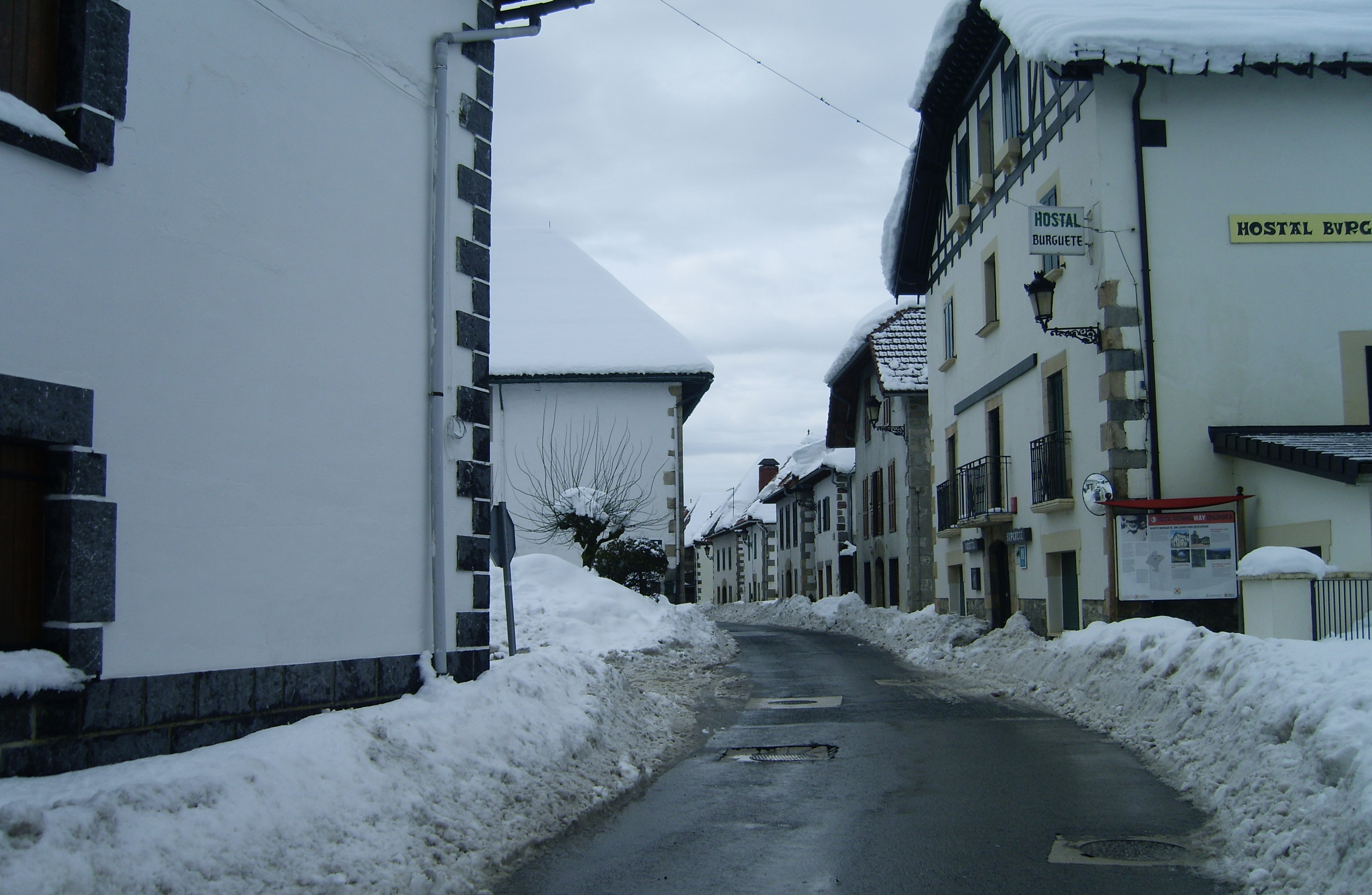 Auritz neguan. Peio Kamino Kaminondoren argazkia.