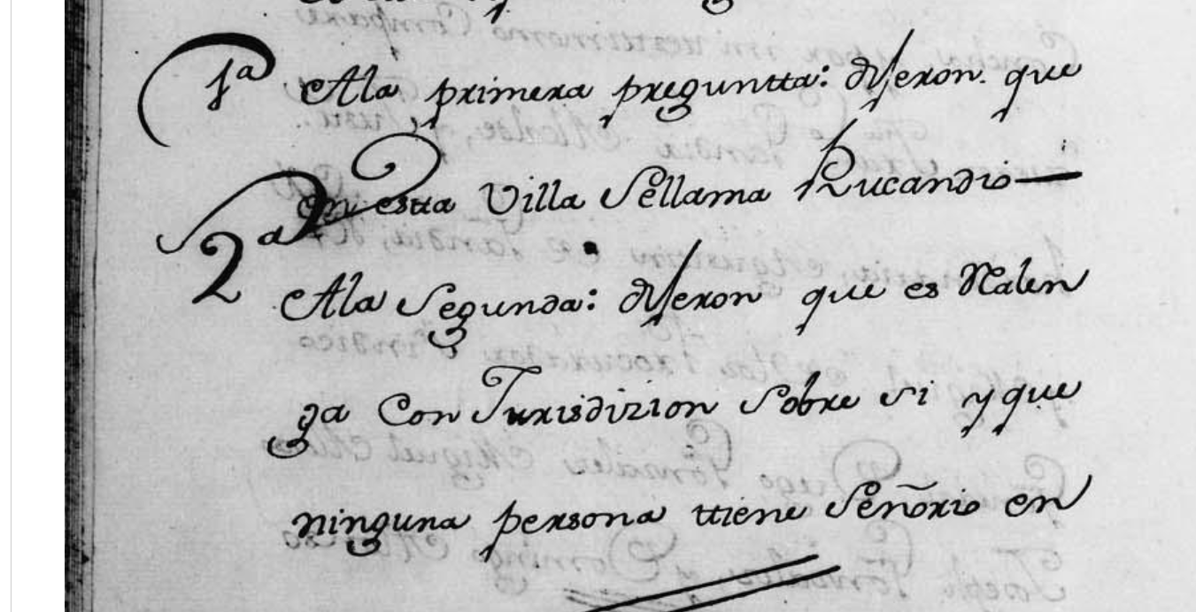 Respuestas a las preguntas del formulario del catastro del Marqués de la Ensenada (PARES).  Rucandio (Burgos).