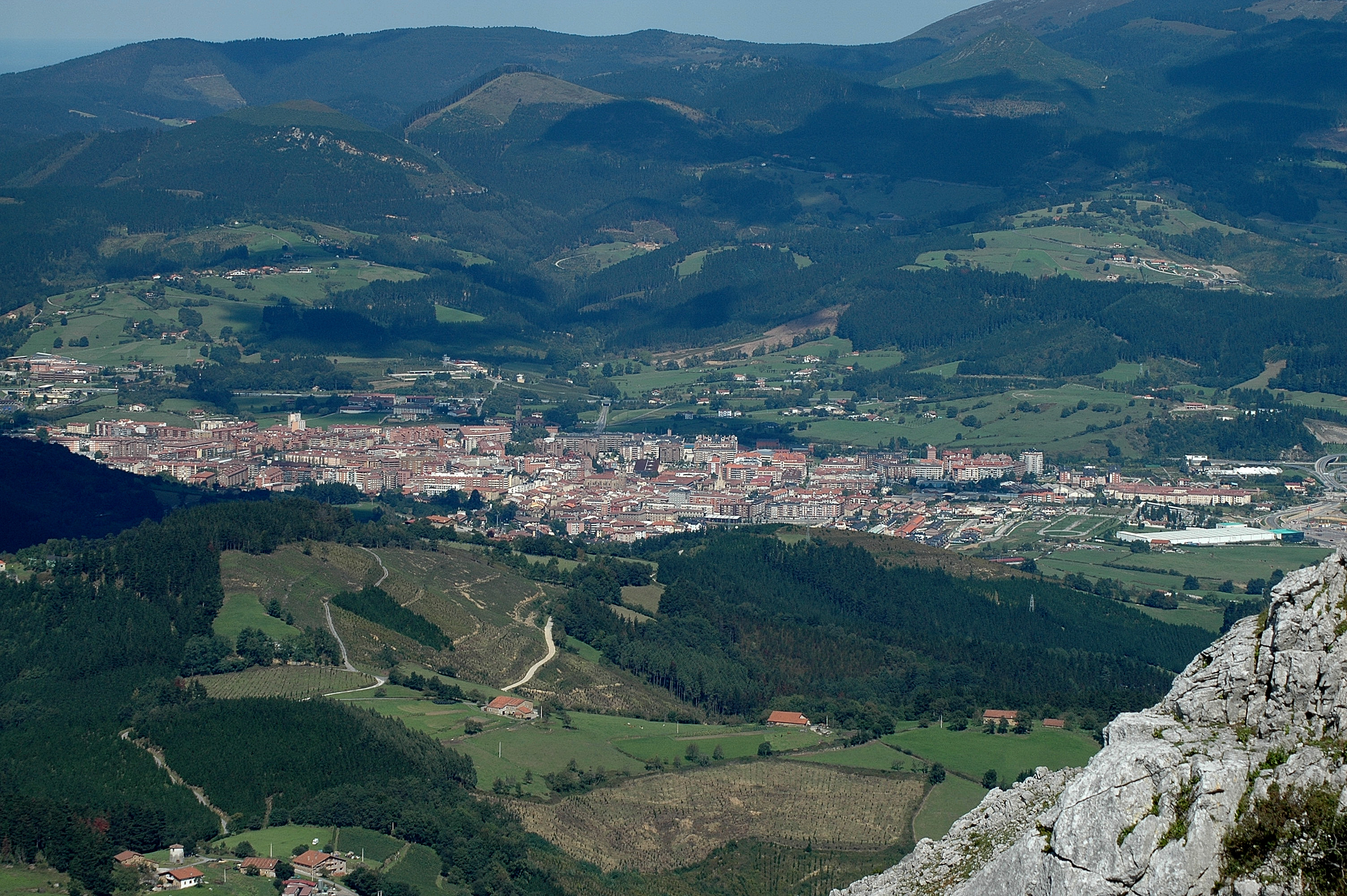 Durango 2005ean, Astxikitik. Pablo Sagardoiren argazkia.