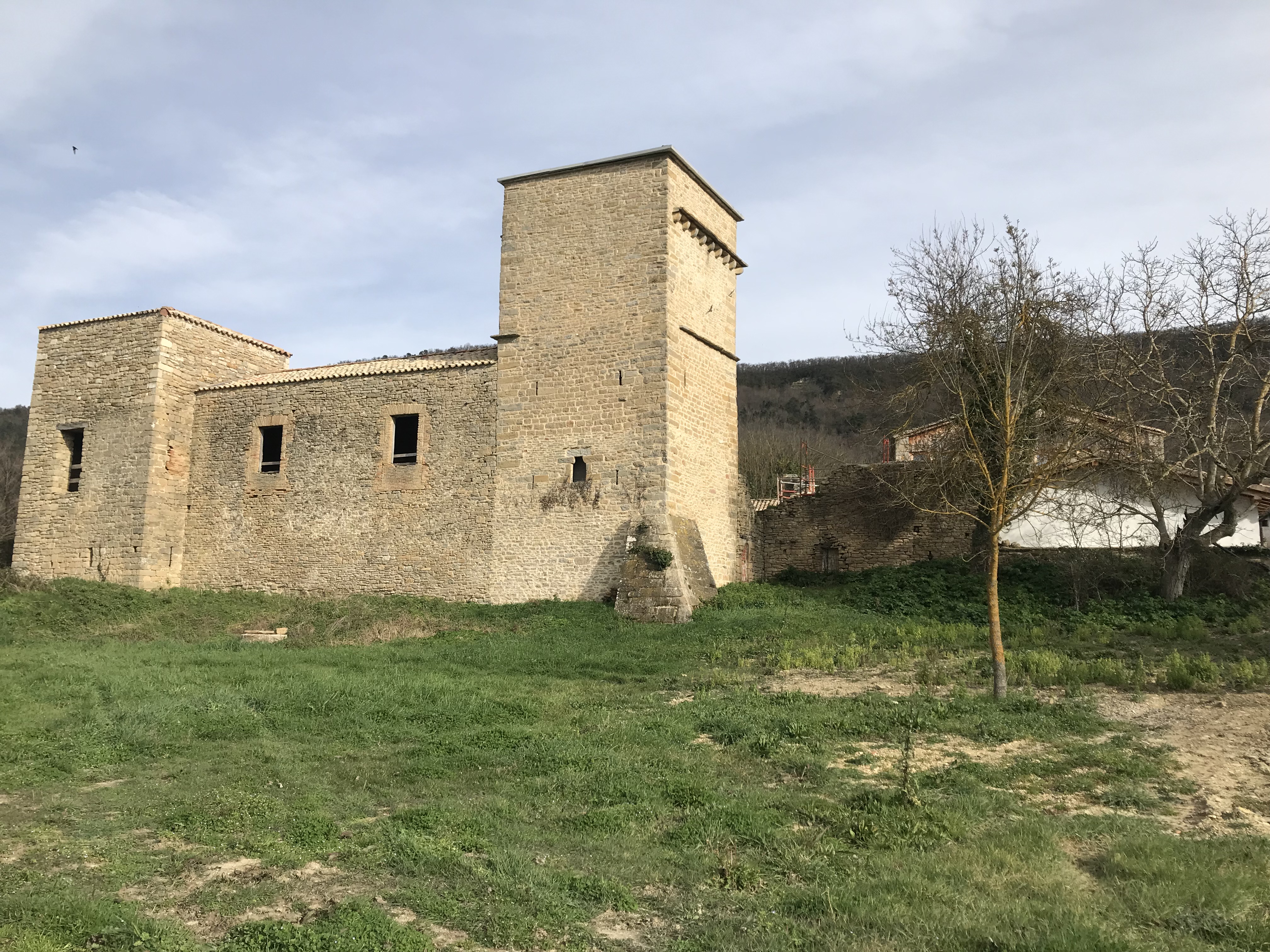 Gongorako jauregi-gaztelua. Lidia Salaberriren argazkia.