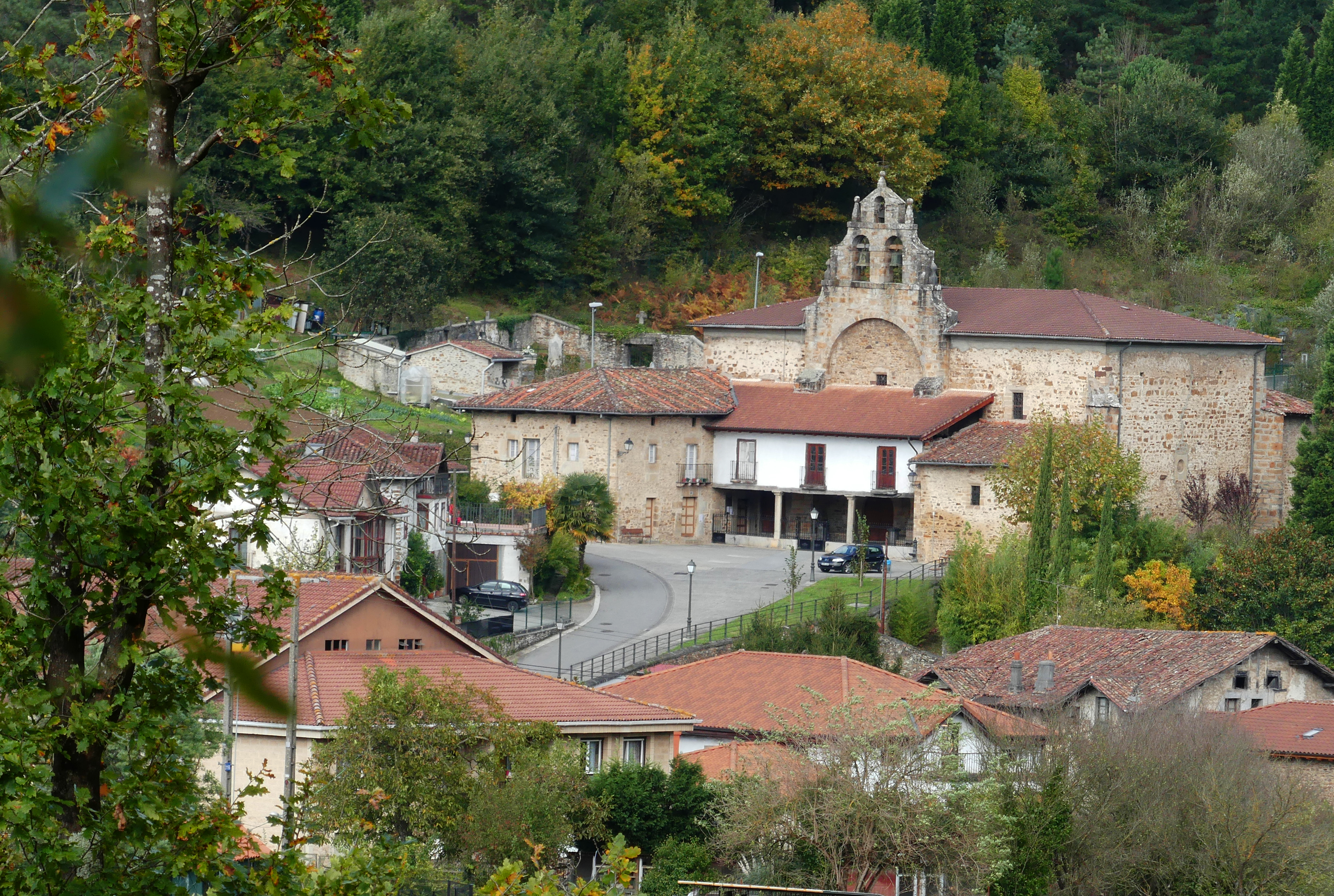 Luiaondoko Magdalenaren eliza. Felix Mugurutzaren argazkia.