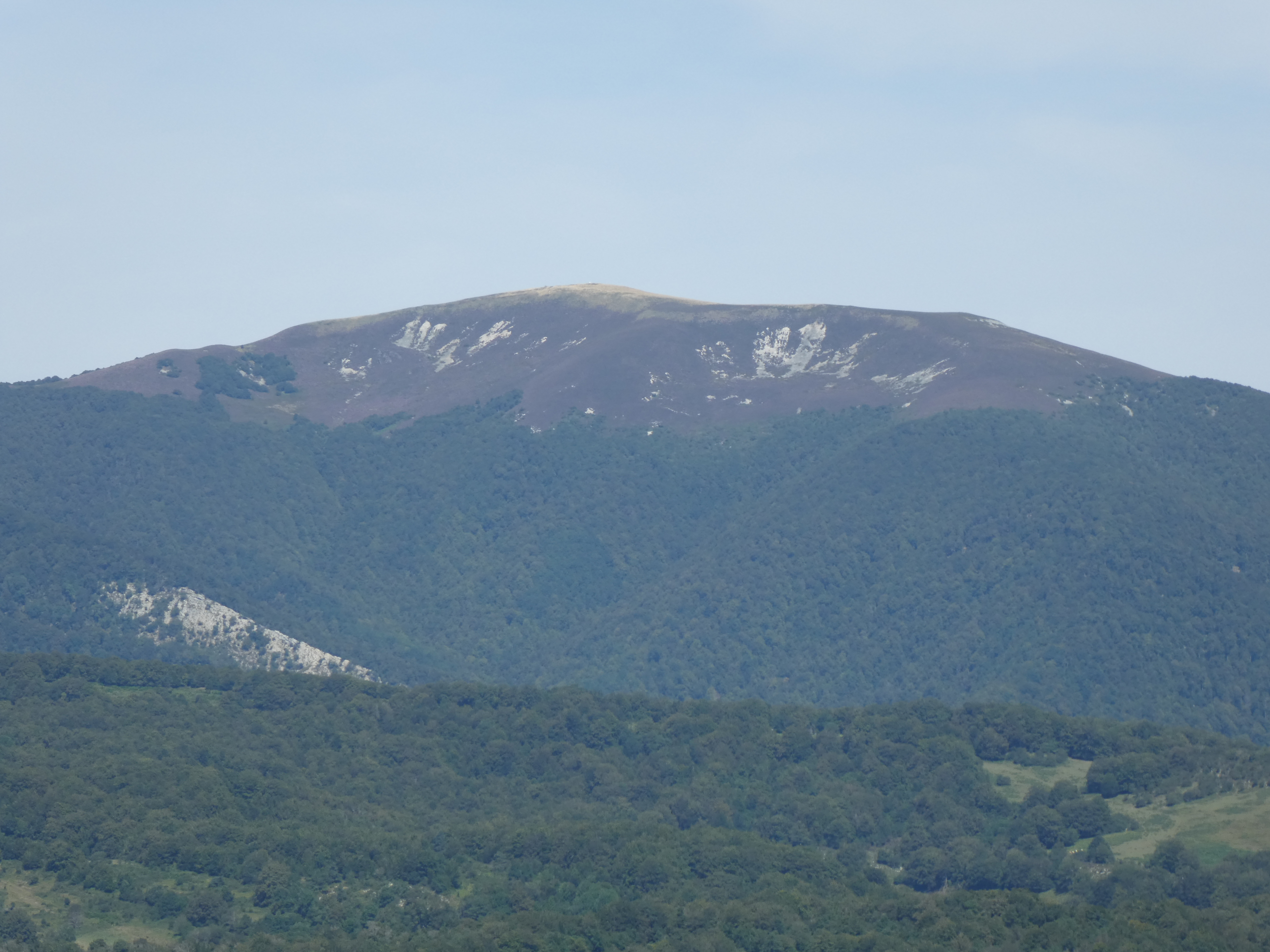 Ortzantzurieta mendia, Berrenditik ikusia. Peio Kamino Kaminondoren argazkia.
