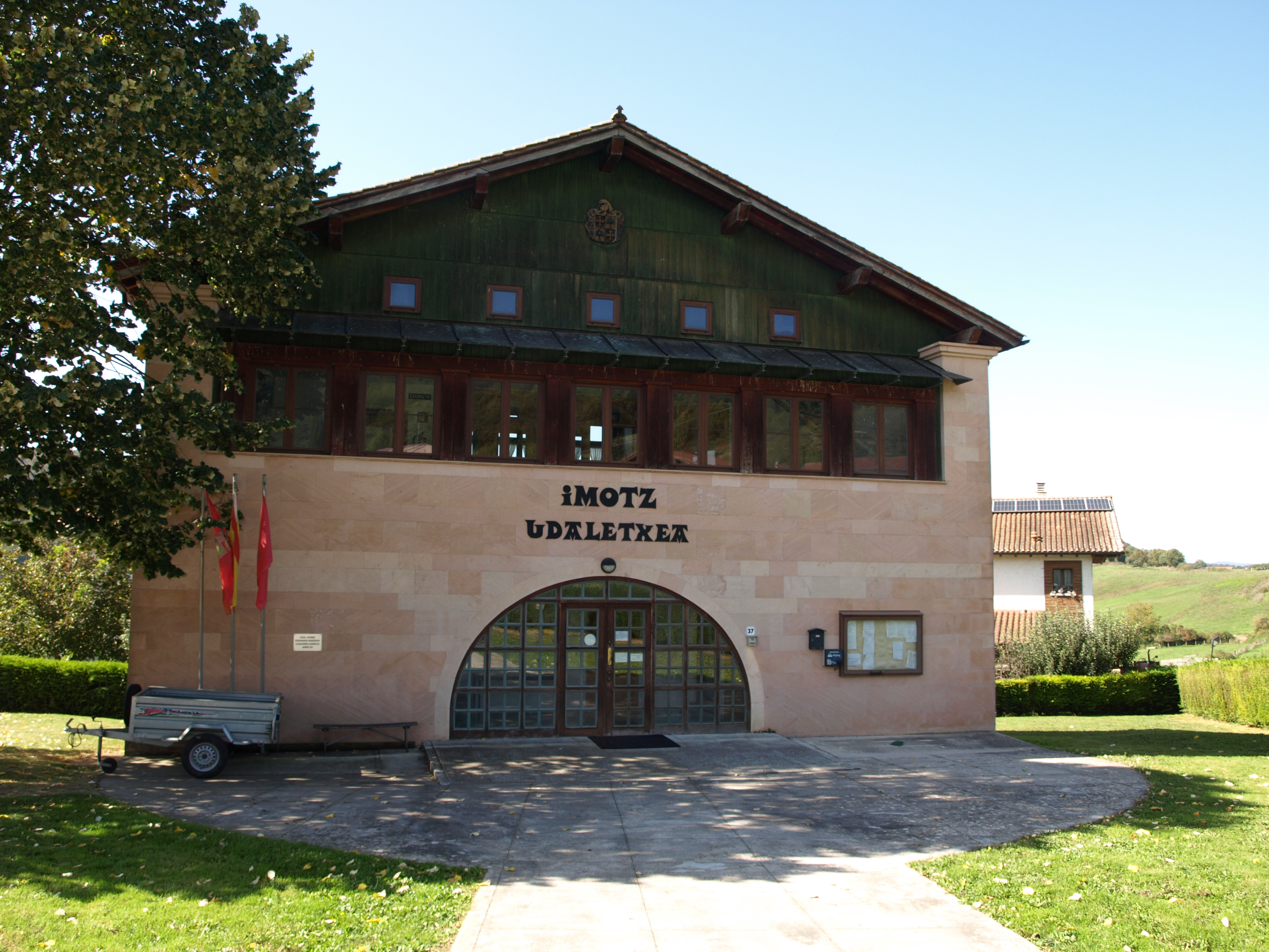 Imozko udaletxea, Etxalekun. Patxi Salaberrik eginikako argazkia.