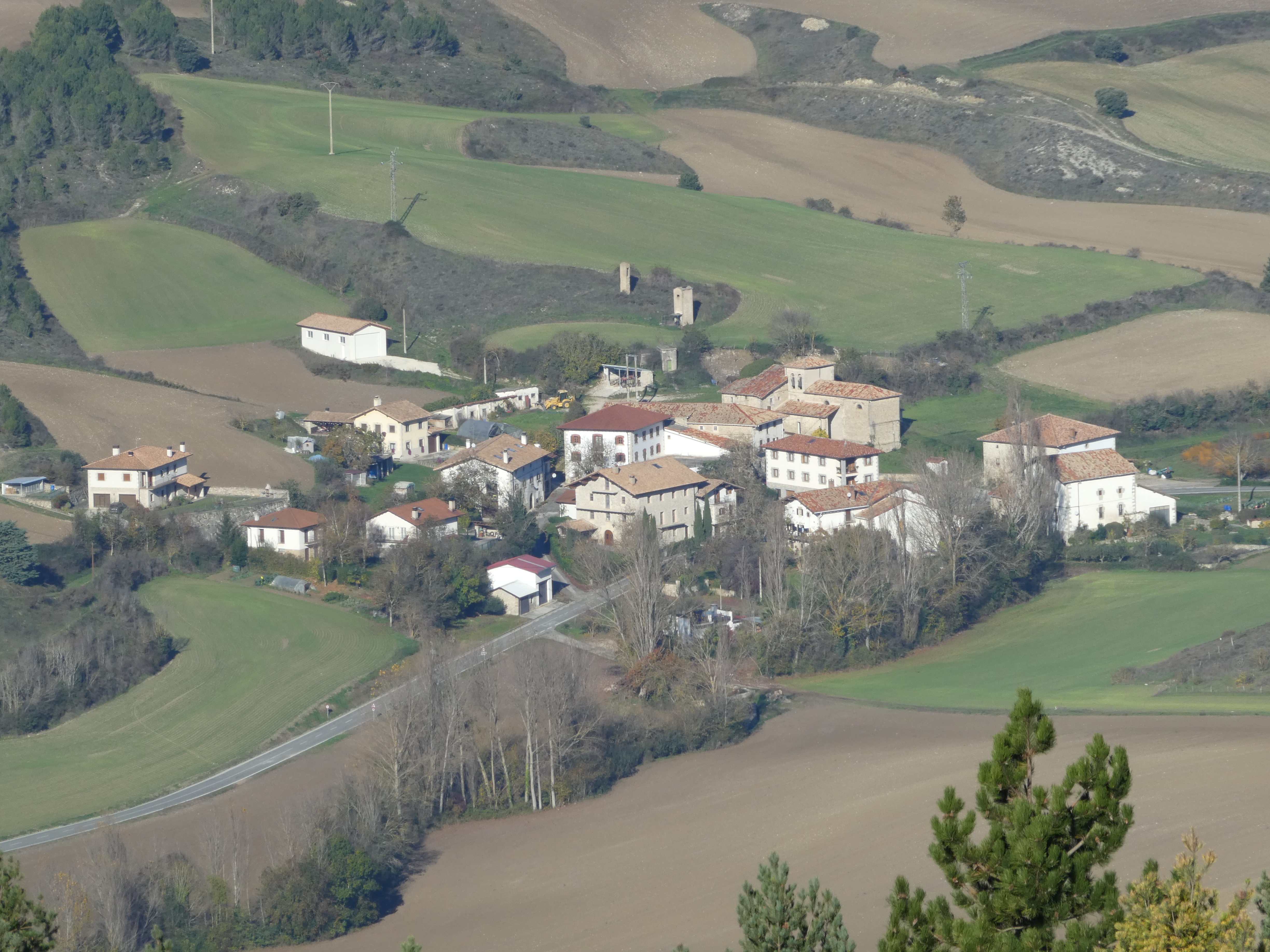 Untzu Ezkaba menditik ikusita. Peio Kamino Kaminondoren argazkia.