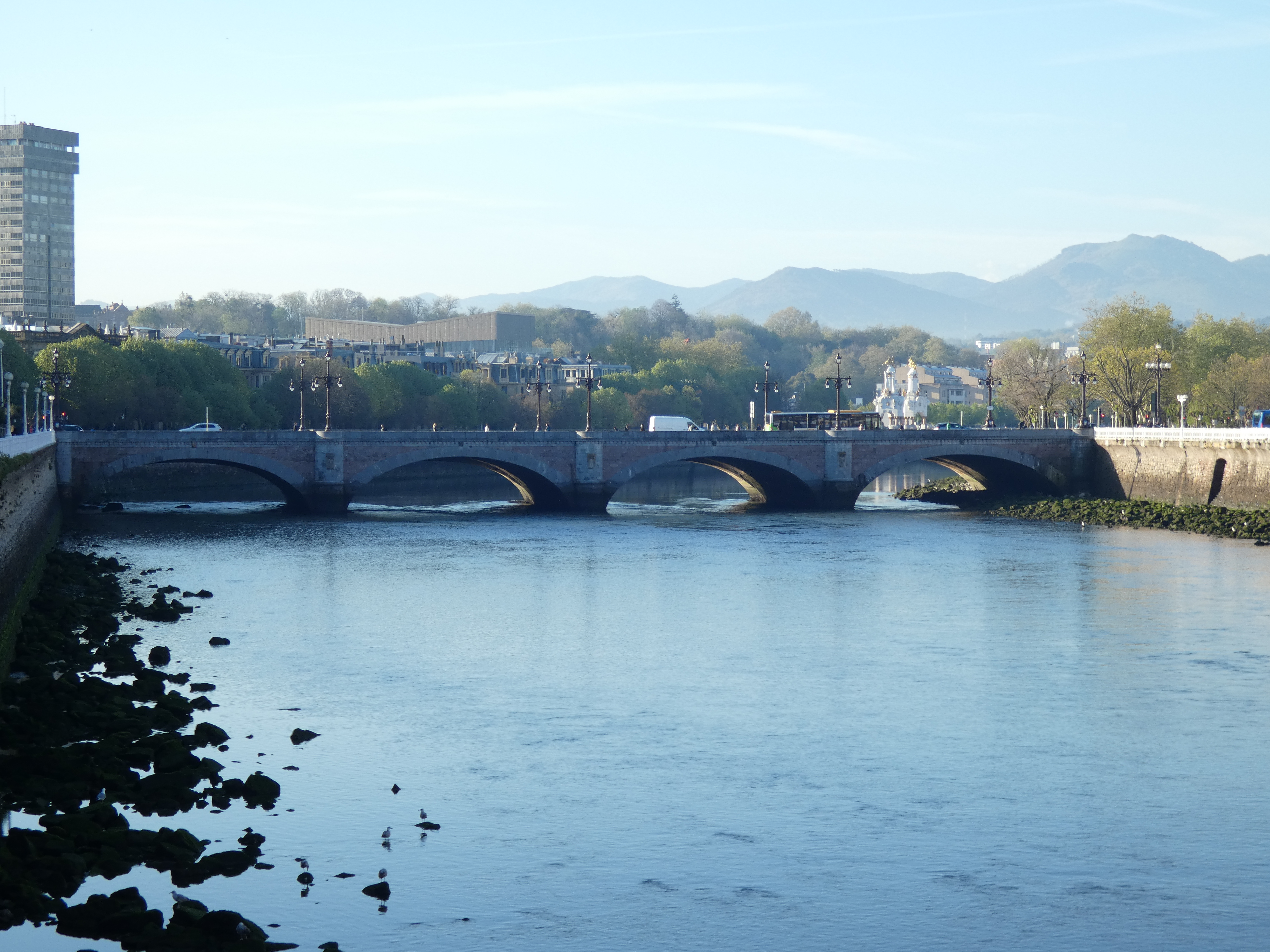 Urumea ibaia Donostian. Luis Mari Zalduaren argazkia.